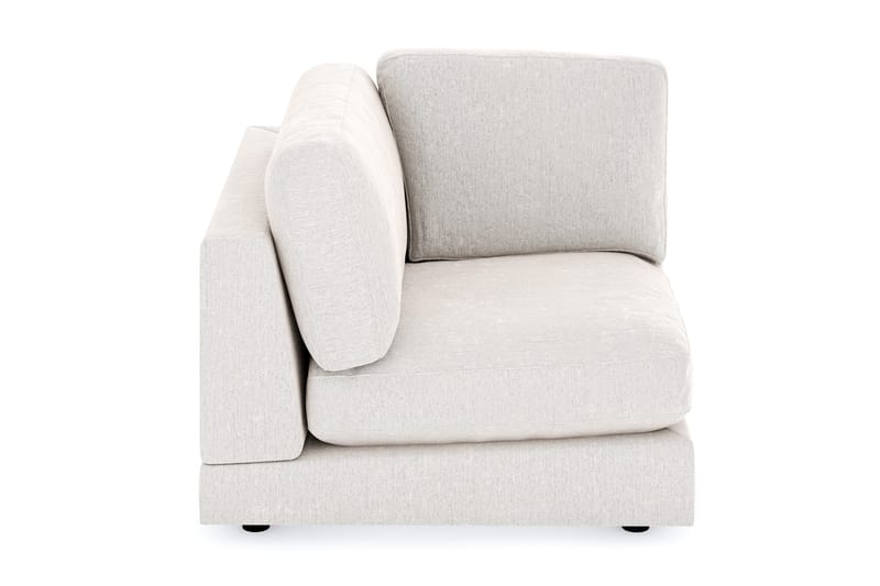 Arken 1-personers Hjørnemodul i Fløjl - Cremehvid - Møbler - Sofaer - Modulsofaer - Hjørnemodul