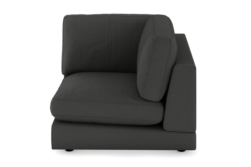 Arken 1-personers Hjørnemodul i Manchester - Mørkegrå - Møbler - Sofaer - Modulsofaer - Hjørnemodul