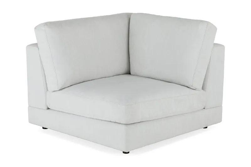 Arken 1-personers Hjørnemodul i Stof, Lysegrå