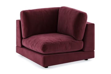 Arken 1-personers Hjørnemodul i Fløjl