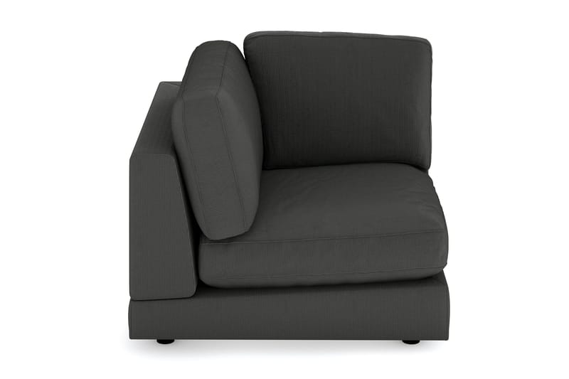 Arken 1-personers Hjørnemodul i Manchester - Mørkegrå - Møbler - Sofaer - Modulsofaer - Hjørnemodul