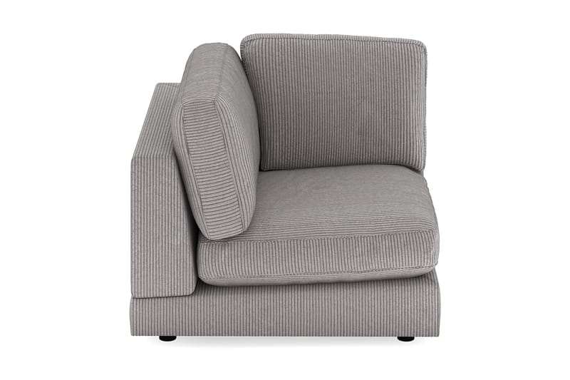 Arken 1-personers Hjørnemodul i Manchester - Mørkegrå - Møbler - Sofaer - Modulsofaer - Hjørnemodul