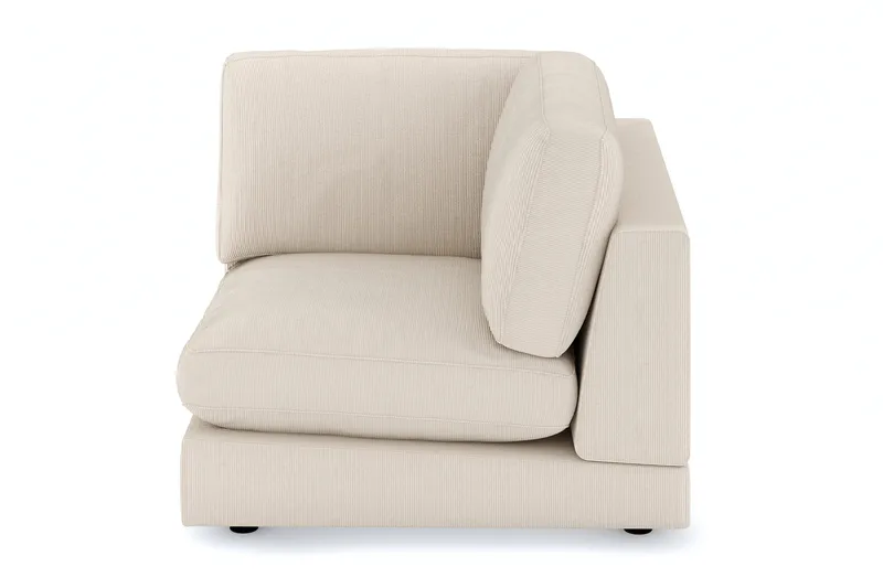 Arken 1-personers Hjørnemodul i Manchester - Beige - Møbler - Sofaer - Modulsofaer - Hjørnemodul