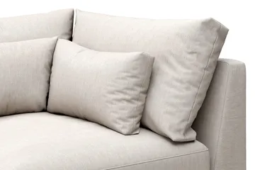Dubai 1-sæders Ekstra Dyb Hjørnemodul til Modulsofa i Stof - Beige - Møbler - Sofaer - Modulsofaer - Hjørnemodul