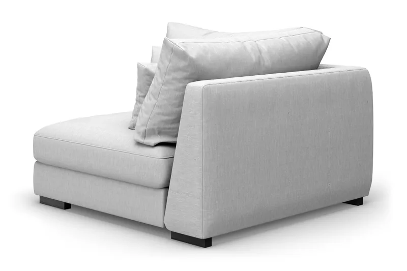 Dubai Modulserie Hjørnemodul - Lysegrå - Møbler - Sofaer - Modulsofaer - Hjørnemodul