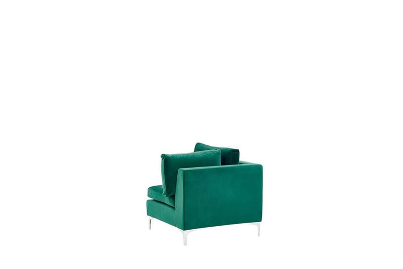 Evja Hjørnemodul - Velour/Grøn - Møbler - Sofaer - Modulsofaer - Hjørnemodul