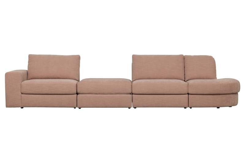 Kielstra Hjørnemodul Højre - Lyserød - Møbler - Sofaer - Modulsofaer - Hjørnemodul