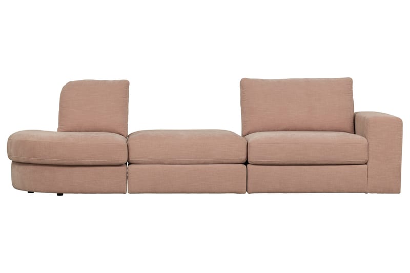 Kielstra Hjørnemodul Venstre - Lyserød - Møbler - Sofaer - Modulsofaer - Hjørnemodul