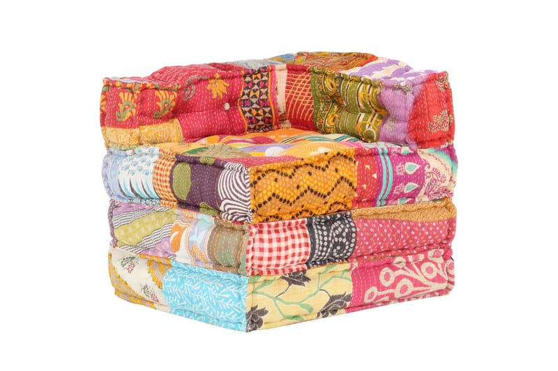 Modulær Hjørnesofa Stof Patchwork - Møbler - Sofaer - Modulsofaer - Hjørnemodul