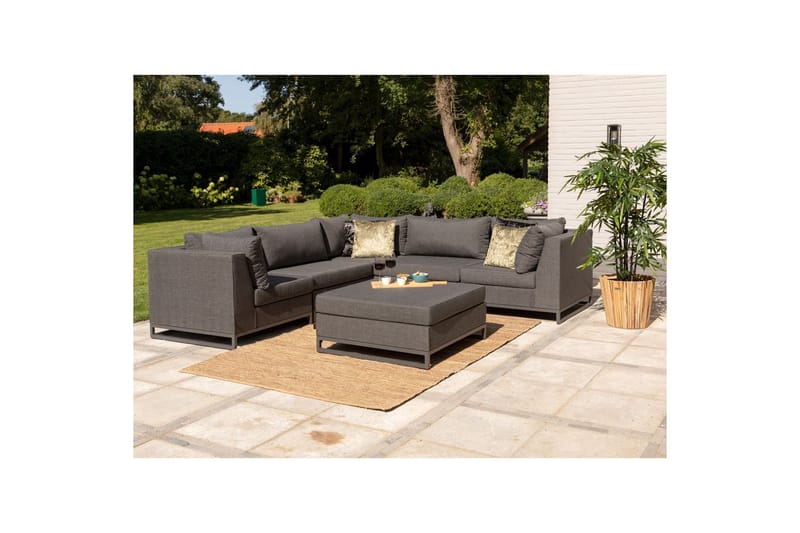 Morte Hjørnemodule 90 cm - Sort - Havemøbler - Loungemøbler - Loungesofaer