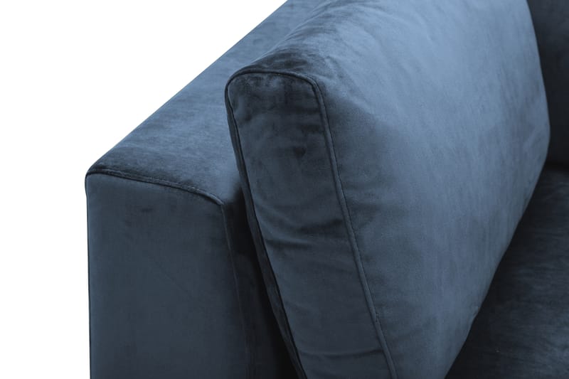 Noha Hjørnemodul Modulsofa - Midnatsblå Velour - Møbler - Sofaer - Modulsofaer - Hjørnemodul