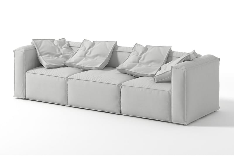 Oceanis Hjørnemodul - Beige/Sort - Møbler - Sofaer - Modulsofaer - Hjørnemodul
