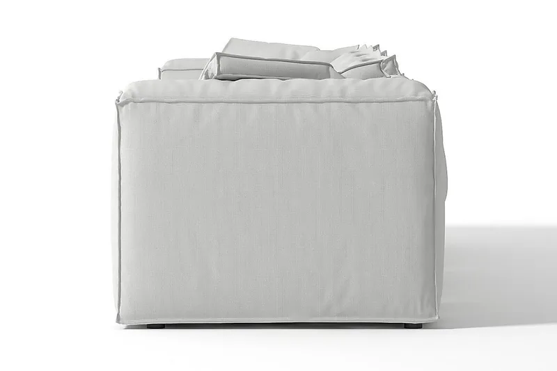 Oceanis Hjørnemodul - Beige/Sort - Møbler - Sofaer - Modulsofaer - Andre moduler til modulsofa