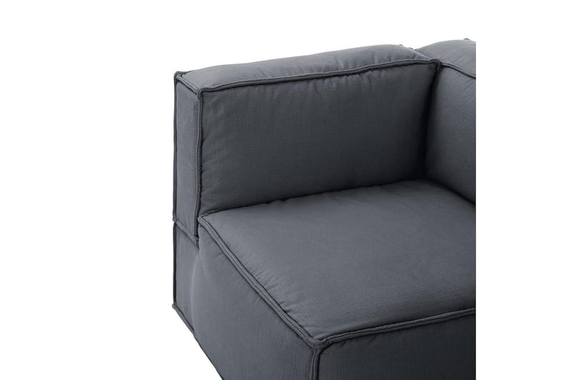 Oceanis Hjørnemodul - Lysegrå/Sort - Møbler - Sofaer - Modulsofaer - Hjørnemodul