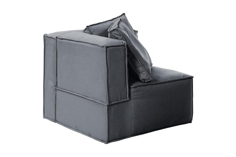 Oceanis Hjørnemodul - Lysegrå/Sort - Møbler - Sofaer - Modulsofaer - Hjørnemodul