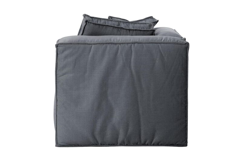 Oceanis Hjørnemodul - Lysegrå/Sort - Møbler - Sofaer - Modulsofaer - Hjørnemodul