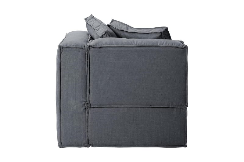 Oceanis Hjørnemodul - Lysegrå/Sort - Møbler - Sofaer - Modulsofaer - Andre moduler til modulsofa