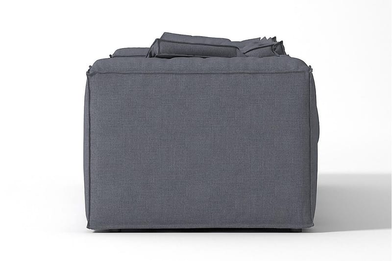 Oceanis Hjørnemodul - Lysegrå/Sort - Møbler - Sofaer - Modulsofaer - Hjørnemodul