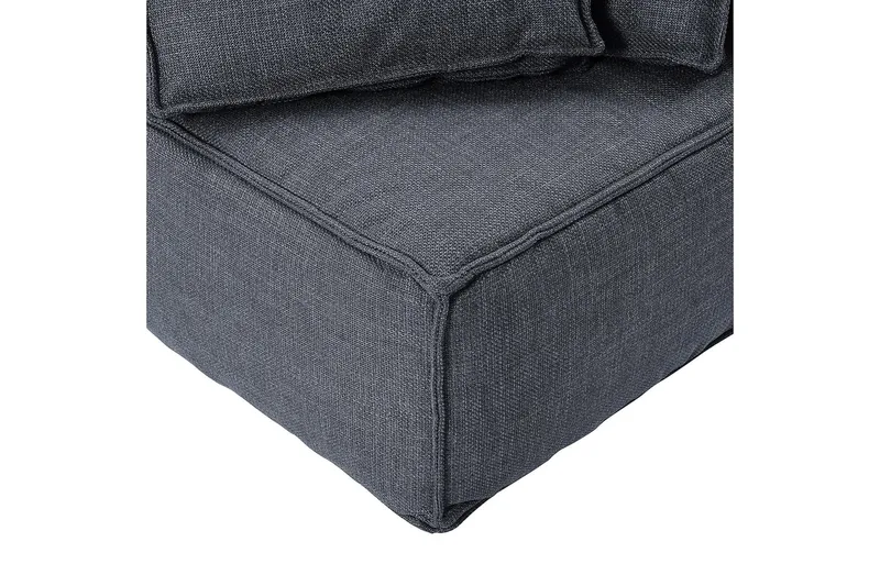 Oceanis Hjørnemodul - Mørkegrå/Sort - Møbler - Sofaer - Modulsofaer - Andre moduler til modulsofa