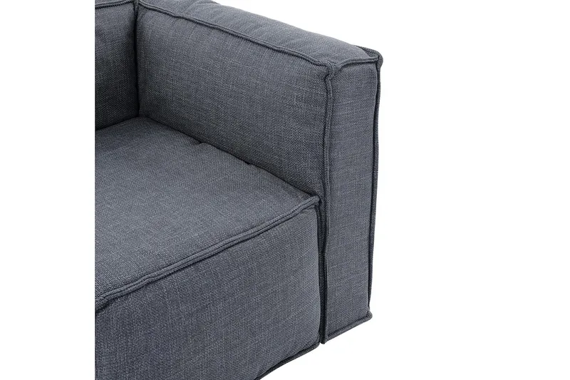 Oceanis Hjørnemodul - Mørkegrå/Sort - Møbler - Sofaer - Modulsofaer - Andre moduler til modulsofa