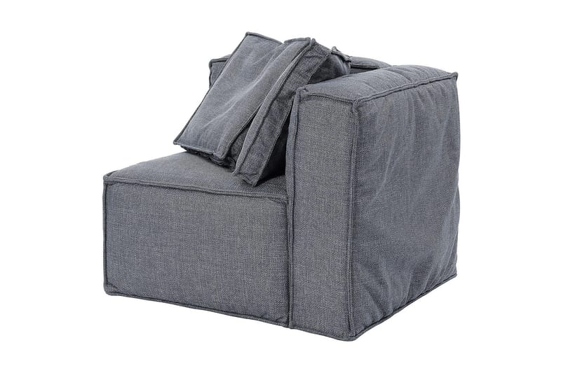 Oceanis Hjørnemodul - Mørkegrå/Sort - Møbler - Sofaer - Modulsofaer - Hjørnemodul