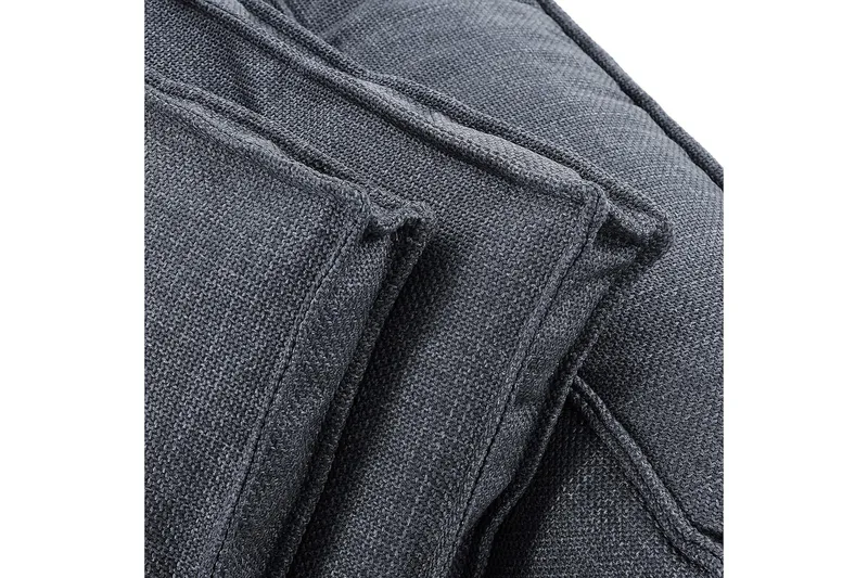 Oceanis Hjørnemodul - Mørkegrå/Sort - Møbler - Sofaer - Modulsofaer - Andre moduler til modulsofa