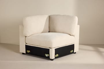 Hjørnemodul Salerno i stof - Beige - Møbler - Sofaer - Modulsofaer - Hjørnemodul
