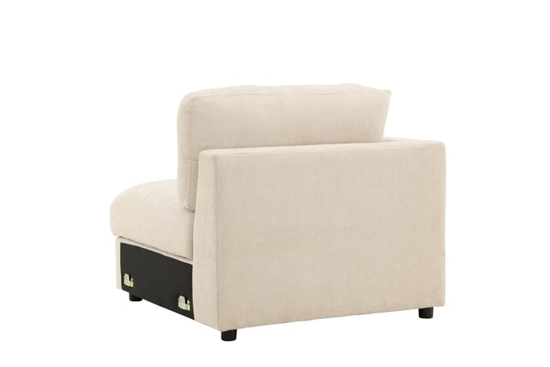 Hjørnemodul Salerno i stof - Beige - Møbler - Sofaer - Modulsofaer - Hjørnemodul