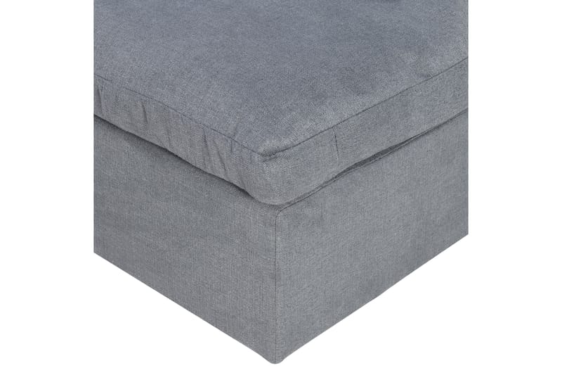 Sevillas Armlæn Modul - Lysegrå/Sort - Møbler - Sofaer - Modulsofaer - Hjørnemodul