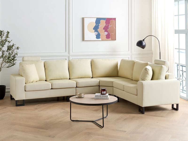 Hjørnesofa Stockholm - Lysbeige - Møbler - Sofaer - Modulsofaer - Komplet modulsofa