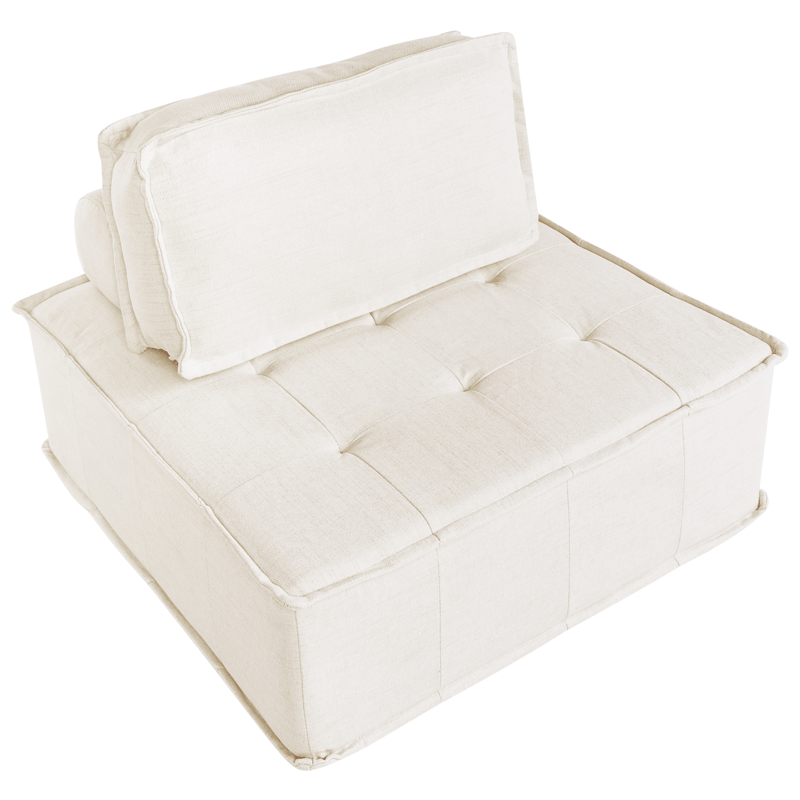Hjørnesofa Tibro venstrevendt - Off-white - Møbler - Sofaer - Modulsofaer - Komplet modulsofa