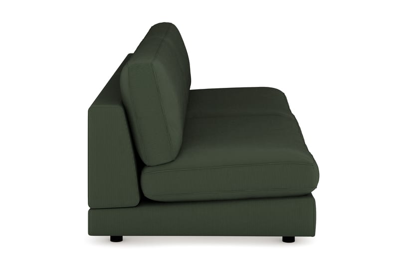 Arken 4-personers Modulsofa i Manchester - Mørkegrøn - Møbler - Sofaer - Modulsofaer - Komplet modulsofa