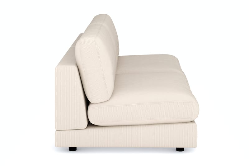 Arken 4-personers Modulsofa i Manchester - Beige - Møbler - Sofaer - Modulsofaer - Komplet modulsofa
