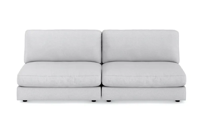 Arken 4-personers Modulsofa i Stof, Lysegrå