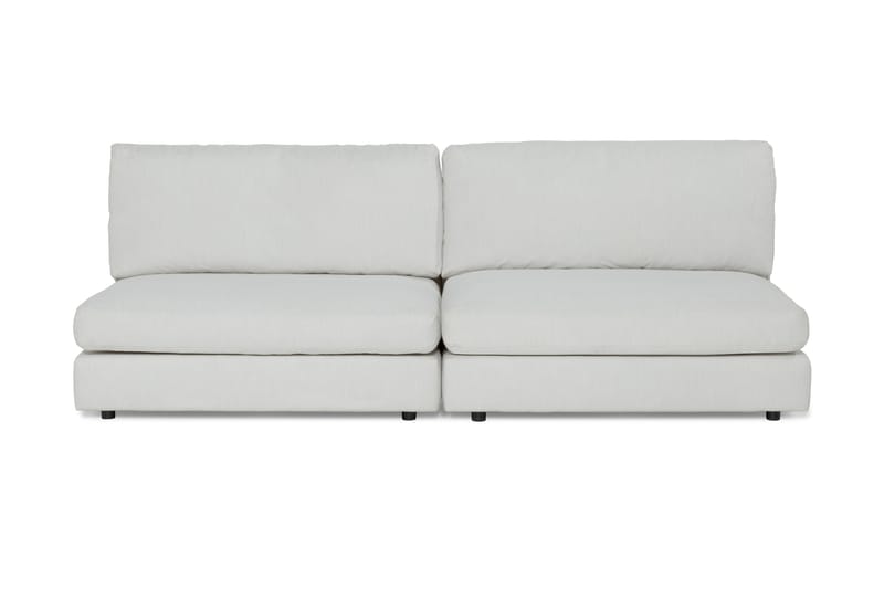 Arken 4-personers Modulsofa i Stof - Lysegrå - Møbler - Sofaer - Modulsofaer - Komplet modulsofa