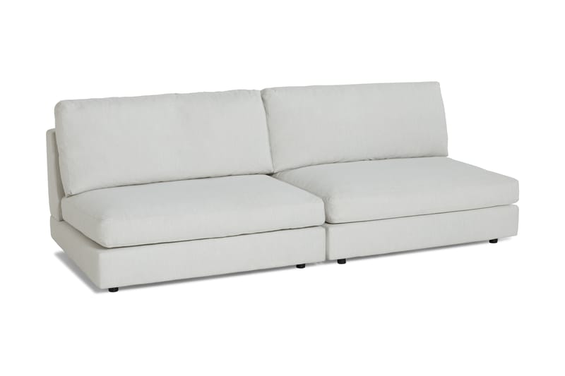 Arken 4-personers Modulsofa i Stof - Lysegrå - Møbler - Sofaer - Modulsofaer - Komplet modulsofa