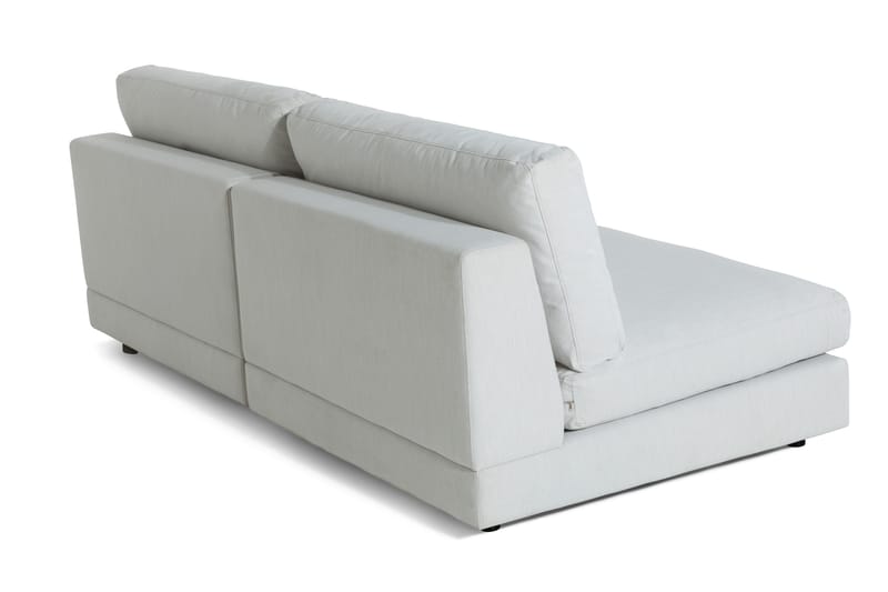 Arken 4-personers Modulsofa i Stof - Lysegrå - Møbler - Sofaer - Modulsofaer - Komplet modulsofa