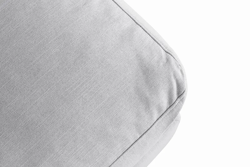 Arken 6-personers Vendbar L-formet Modulhjørnesofa med Chaiselong + Fodskammel i Stof - Grå - Møbler - Sofaer - Modulsofaer - Komplet modulsofa