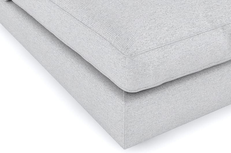 Arken 6-personers U-formet Modulsofa + Fodskammel i Stof - Lysegrå - Møbler - Sofaer - Modulsofaer - Komplet modulsofa