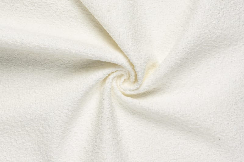 Arken 6-personers Vendbar L-formet Modulhjørnesofa med Chaiselong + Fodskammel i Bouclé - Hvid - Møbler - Sofaer - Modulsofaer - Komplet modulsofa