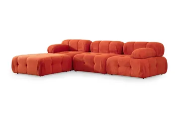 Belgin Modulsofa 3-personers - Rød - Møbler - Sofaer - Modulsofaer - Komplet modulsofa