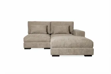 Dubai divansofa højre ekstra dyb i Chenille