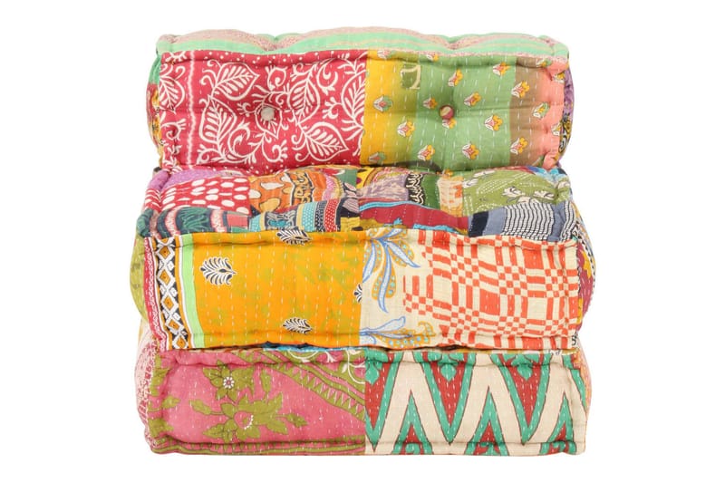 Modulær Sofa Stof Patchwork - Møbler - Sofaer - Modulsofaer - Komplet modulsofa