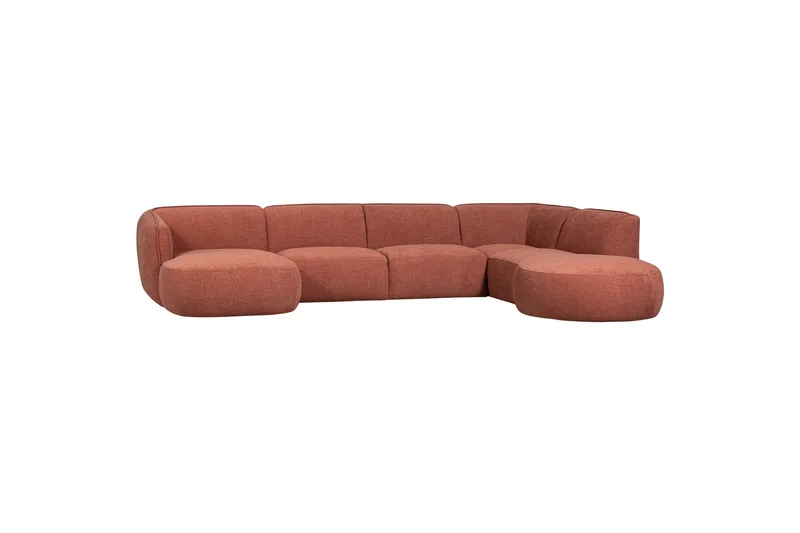 More Modulsofa - Lyserød - Møbler - Sofaer - Modulsofaer - Komplet modulsofa