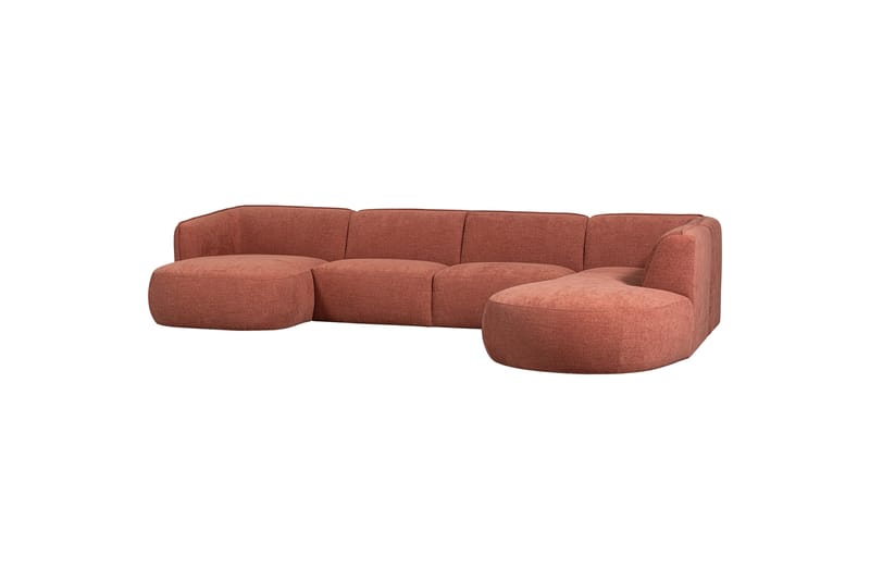 More Modulsofa - Lyserød - Komplet modulsofa