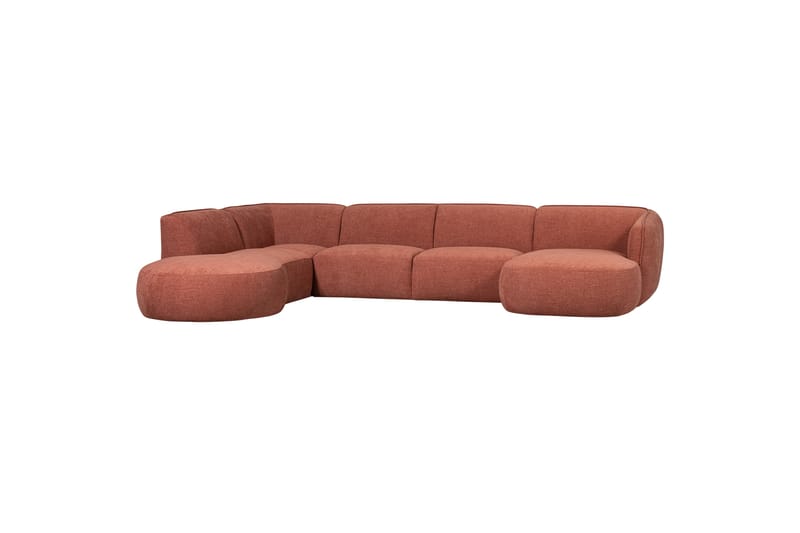 More Modulsofa - Lyserød - Komplet modulsofa