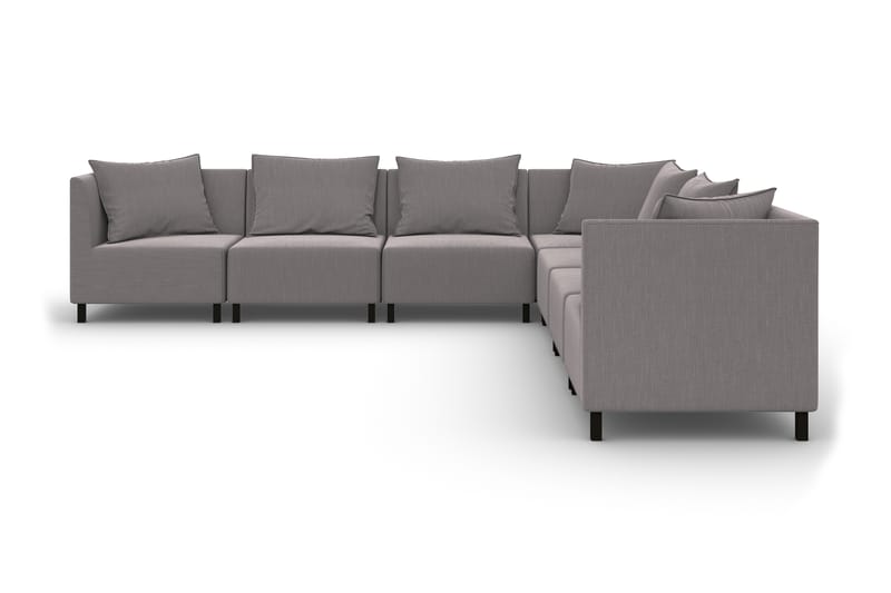 Noelia Modulhjørnesofa Vendbar - Hørgrå - Møbler - Sofaer - Modulsofaer - Komplet modulsofa