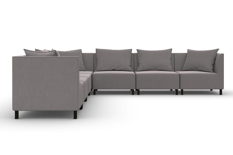 Noelia Modulhjørnesofa Vendbar - Hørgrå - Møbler - Sofaer - Modulsofaer - Komplet modulsofa
