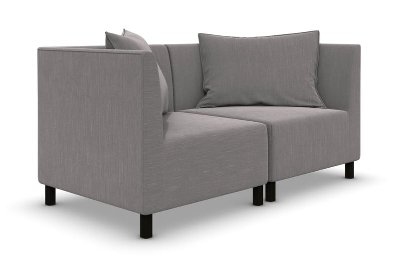 Noelia Modulsofa 2-pers - Hørgrå - Møbler - Sofaer - Modulsofaer - Komplet modulsofa
