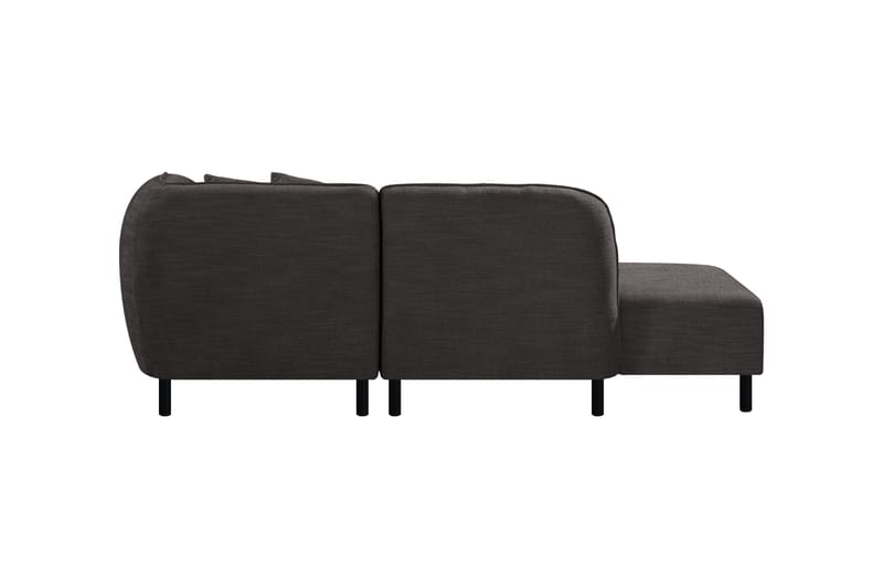 Space 2-Pers. Modulsofa med Chaiselong - Mørkegrå - Møbler - Sofaer - Modulsofaer - Komplet modulsofa